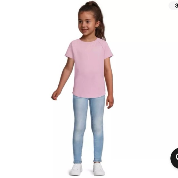 Wonder Nation Mid Rise Jean Girls Size 12 Light Wash Skinny Fit 5… - Picture 5 of 5